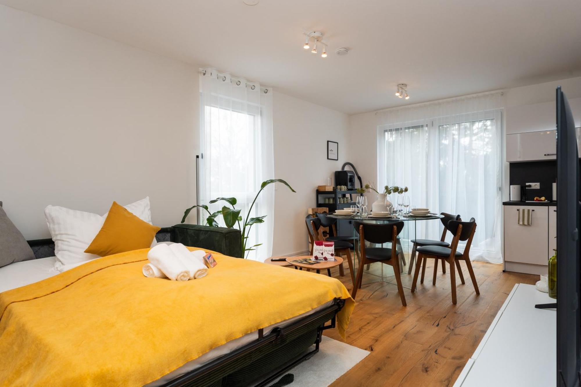 Apartmán Noblenest: Terrasse - Netflix - Kaffee Vídeň Exteriér fotografie