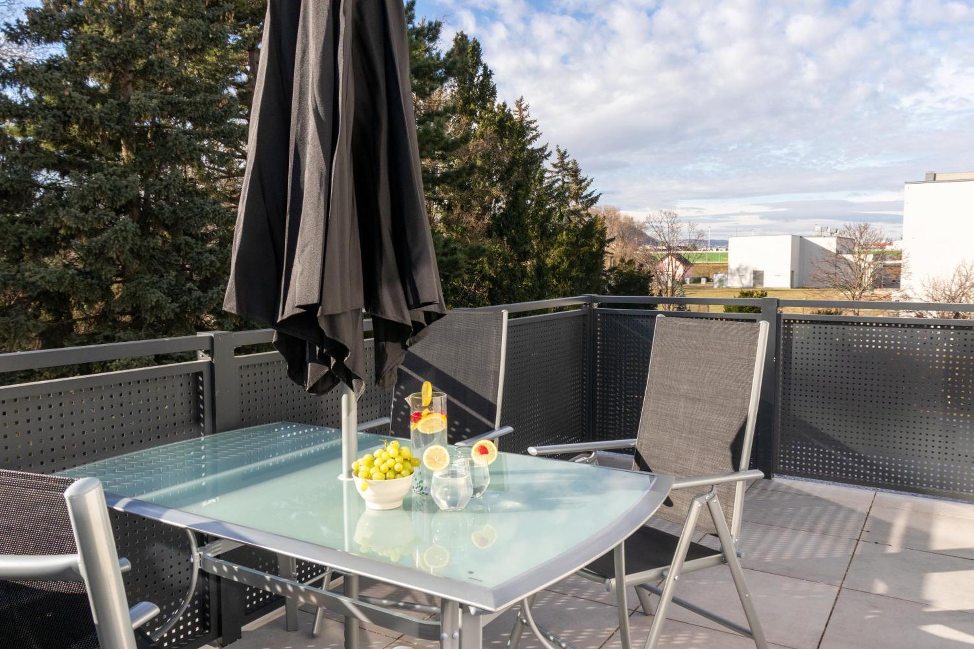 Apartmán Noblenest: Terrasse - Netflix - Kaffee Vídeň Exteriér fotografie